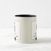 モノグラム花婿介添人groomsmenグロムスマンフルデリス マグカップ (中央)