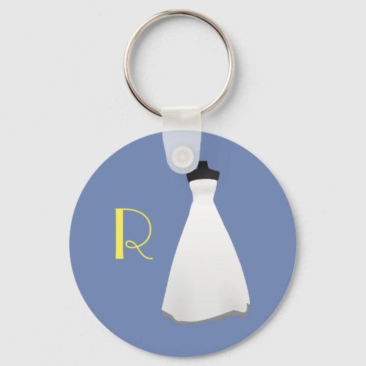 モノグラム花嫁キーチェーン キーホルダー (正面)