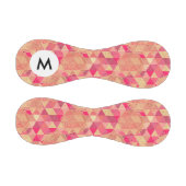 モノグラム花幾何学模様 野球ボール (パネル)