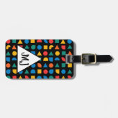 モノグラム荷物タグ，カラフル，旅行用付属品 ラゲッジタグ (正面横)