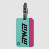 モノグラム荷物タグ ラゲッジタグ (正面縦)