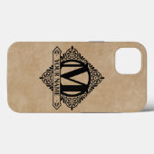 モノグラム華美デザインケースメイトiPhoneケース Case-Mate iPhoneケース (裏面 (横))