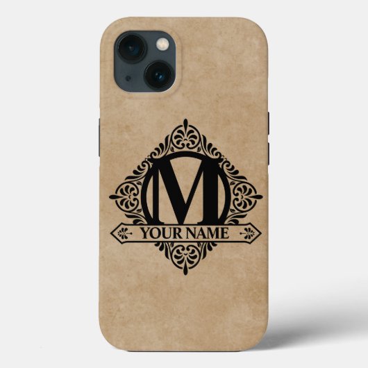 モノグラム華美デザインケースメイトiPhoneケース Case-Mate iPhoneケース (裏面)
