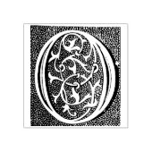 モノグラム華美ヴィンテージイニシャル文字O ラバースタンプ (インプリント)