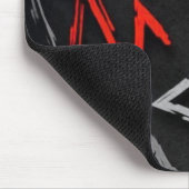 モノグラム落書き マウスパッド (コーナー)