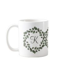 モノグラム葉ユカリエレガントモダンス