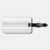 モノグラム薄い灰色のストライプ ラゲッジタグ (裏面横)