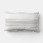 モノグラム薄い灰色のストライプ ランバークッション (裏面)