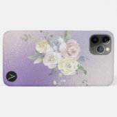 *~*モノグラム虹色パステルラベンダーフローラ Case-Mate iPhoneケース (裏面(横))