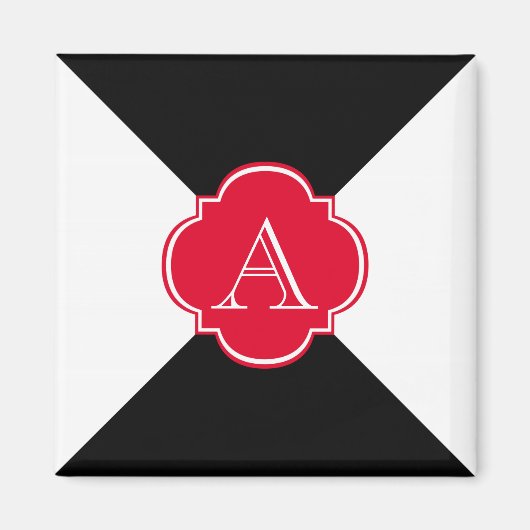 モノグラム装飾 マグネット (正面)