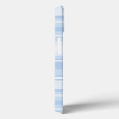 モノグラム赤ちゃんストライプブルーのケースメイトiPhoneケース Case-Mate iPhoneケース (裏面 / 右)