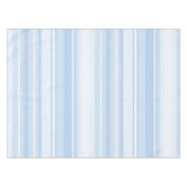 モノグラム赤ちゃん青ストライプ色 テーブルクロス (正面(横))