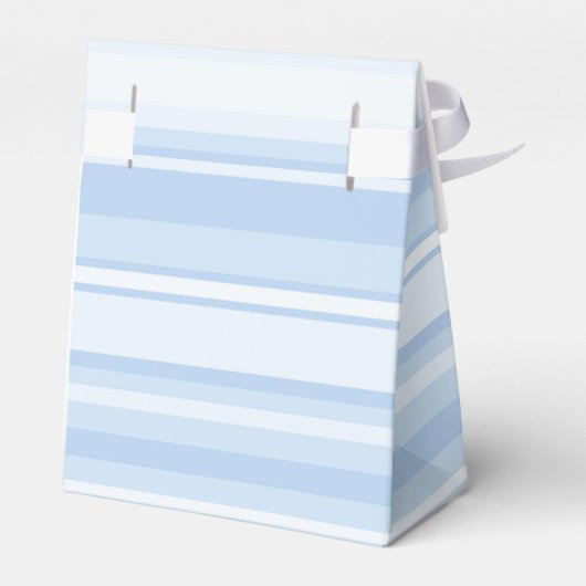 モノグラム赤ちゃん青ストライプ色 フェイバーボックス (裏面サイド)