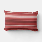 モノグラム赤ストライプ ランバークッション (裏面)