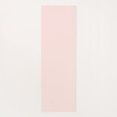 モノグラム赤面ピンク金ゴールドガールパワー彼女の魔法 ヨガマット (裏面)