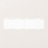 モノグラム赤面ピンク金ゴールドクリーンテンプレートモダン 名刺 (内部フラット)