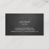 モノグラム軍隊スタークールメグランジタル 名刺 (裏面)