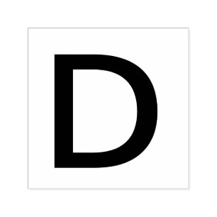 モノグラム追加名シンプル字ミニマルアルファベット セルフインキングスタンプ