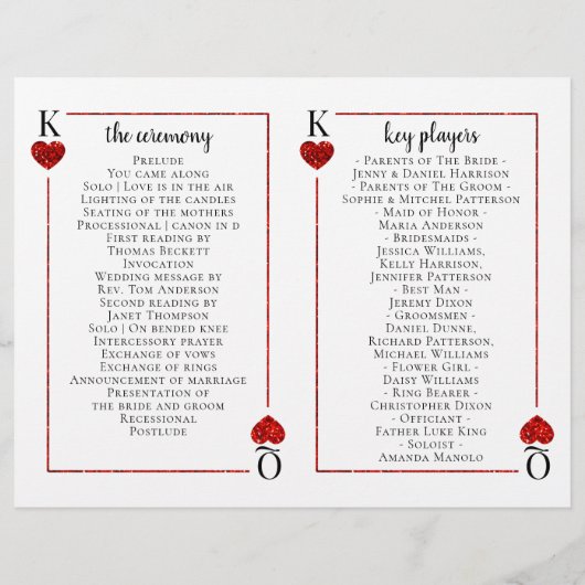 モノグラム遊のカード結婚コレクション (裏面)