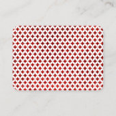 モノグラム遊のカード結婚コレクション エンクロージャーカード (裏面)