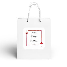 モノグラム遊のカード結婚コレクション スクエアシール