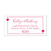 モノグラム遊のカード結婚コレクション セルフインキングスタンプ (デザイン)