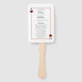 モノグラム遊のカード結婚コレクション ハンドファン (正面)