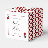 モノグラム遊のカード結婚コレクション フェイバーボックス (正面サイド)