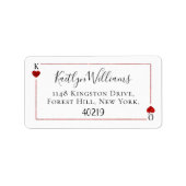 モノグラム遊のカード結婚コレクション ラベル (正面)