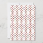 モノグラム遊のカード結婚コレクション 招待状 (裏面)