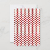 モノグラム遊のカード結婚コレクションRSVP 出欠カード (裏面)