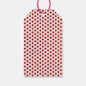 モノグラム遊のカー結婚ドの写真の日付を保存 ギフトタグ (裏面)