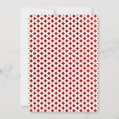 モノグラム遊カード40周年結婚記念 招待状 (裏面)