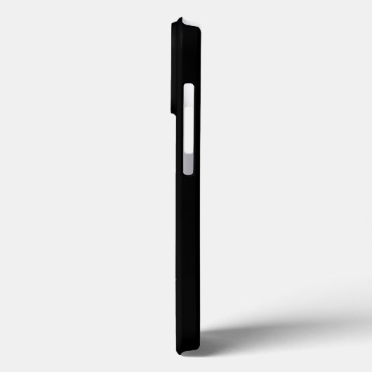 モノグラム金ゴールドイニシャルグレーのスクリプト名モダン Case-Mate iPhoneケース (裏面 / 左)