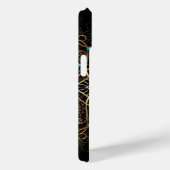 モノグラム金ゴールドトルキオーズレッドマンダラジュエル Case-Mate iPhoneケース (裏面 / 右)