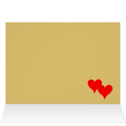 モノグラム金ゴールドホワ結婚イトの感謝ハート (内部横(上))