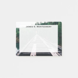 モノグラム鉄道は緑の森の水を追跡 ポストイット