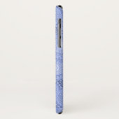 モノグラム青丸パターン Case-Mate iPhoneケース (裏面/左)