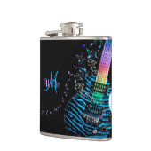 モノグラム音楽は「nのエレキギターのフラスコに注意します フラスク (左)