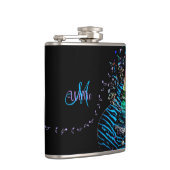 モノグラム音楽は「nのエレキギターのフラスコに注意します フラスク (右)