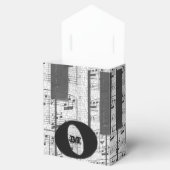 モノグラム音楽ノートパーティーの好意ボックス フェイバーボックス (オープン)