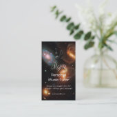 モノグラム音楽個人教師、深宇宙の銀河系の集り 名刺 (スタンド正面)