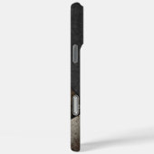 モノグラム風 さびれた雰囲気の男性向け オーダーメイド Case-Mate iPhoneケース (裏面 / 右)