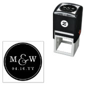 モノグラム魅力的スタンプ セルフインキングスタンプ (インサイチュ)