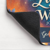 モノグラム鮮やかクリスチャンのハロウィーン聖句 マウスパッド (コーナー)