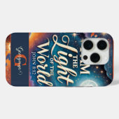 モノグラム鮮やかクリスチャンのハロウィーン聖句 Case-Mate iPhoneケース (裏面 (横))