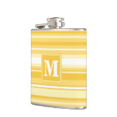 モノグラム黄ストライプ色 フラスク (左)
