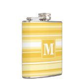 モノグラム黄ストライプ色 フラスク (右)