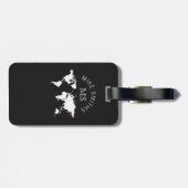 モノグラム黒人世界旅行 ラゲッジタグ (裏面横)