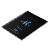 モノグラム黒経済局 ノートブック (左側)